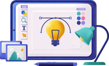 Examples of digital art created with AI.